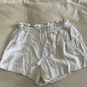 Abercrombie Linen Drawstring Shorts